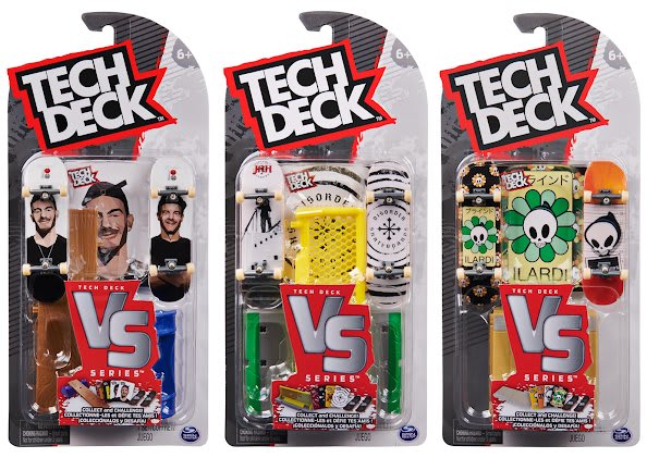Tech Deck Versus Pack con 2 Fingerboards y Obstáculo Surtido – vista 1