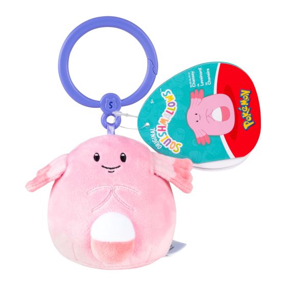 Squishmallows Pokémon llavero clip Chansey