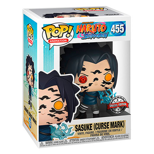 Funko Pop! Animation Naruto Sasuke con Marcas de Maldición #455 – vista 2