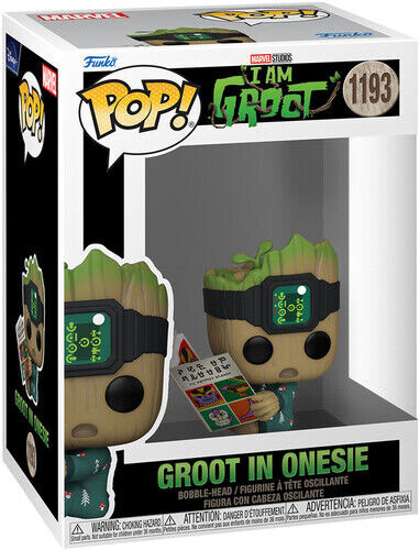 Funko Pop Marvel I Am Groot Groot en Pijama con Libro 1193 – vista 2