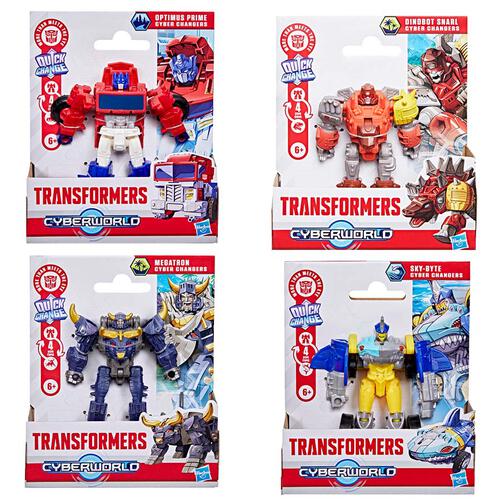 Transformers Cyberworld Cyber Changers Figura 2 en 1 Surtido – vista 1