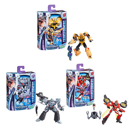 Transformers EarthSpark Deluxe Figura Transformable 12,7 cm Surtido – Hasbro