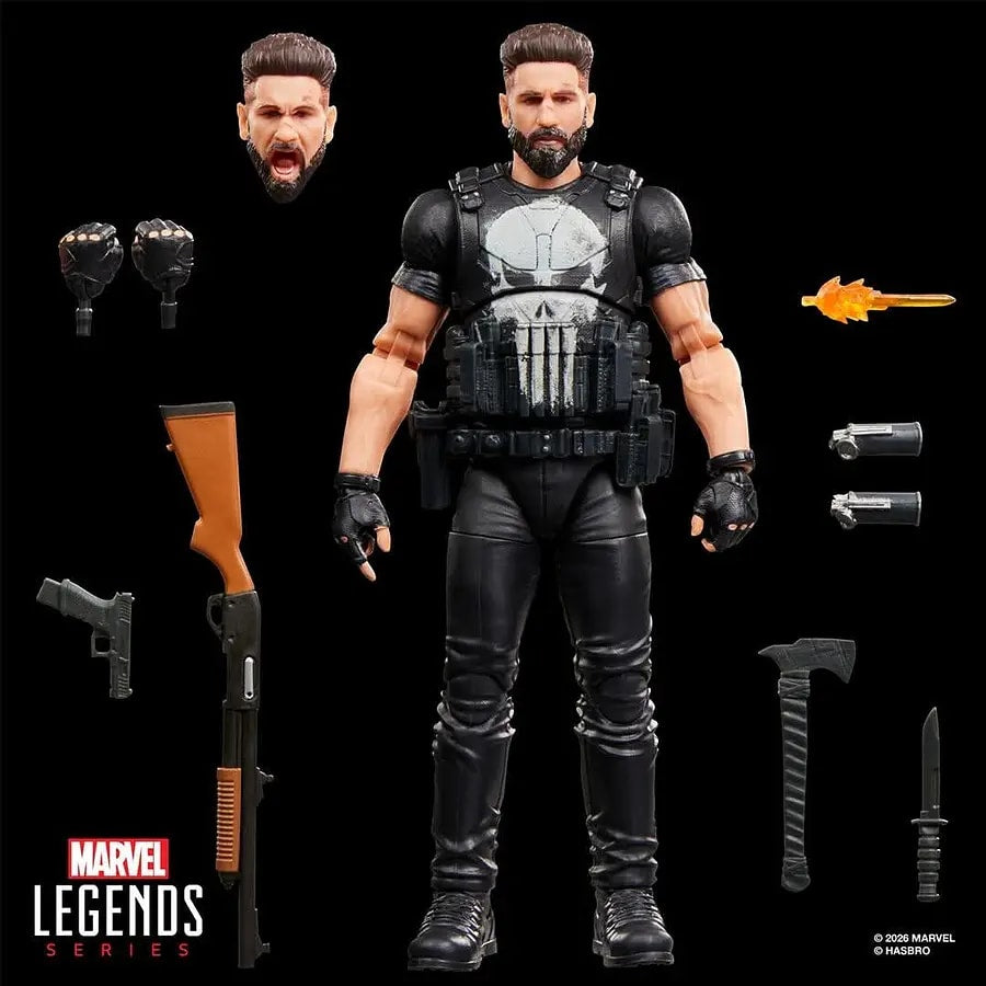 Marvel Legends Series The Punisher Figura de Acción – vista 1