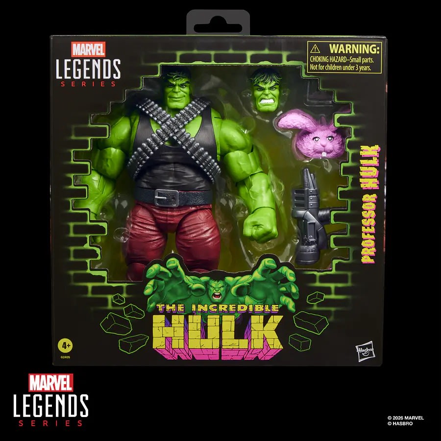 Marvel Legends Professor Hulk Figura de Acción 15 cm – Hasbro