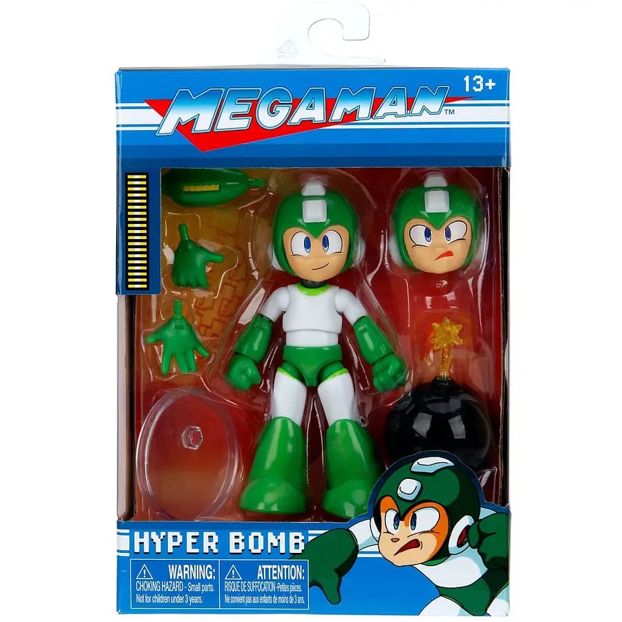 Jada Toys Mega Man Hyper Bomb Figura de Acción 11 cm Escala 1:12 – vista 2