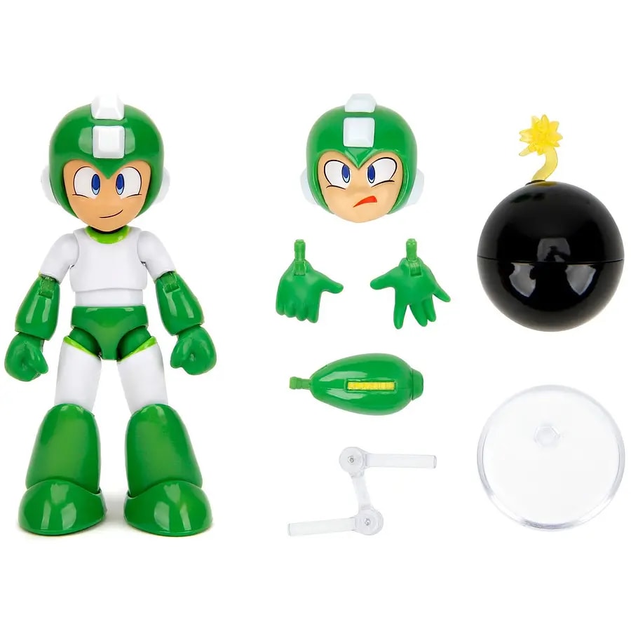 Jada Toys Mega Man Hyper Bomb Figura de Acción 11 cm Escala 1:12 – vista 1