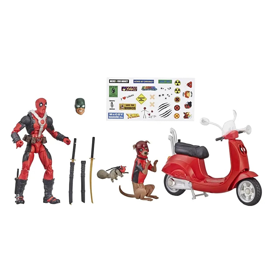 Marvel Legends Series Deadpool Corps Figura 15 cm con Vehículo – vista 2