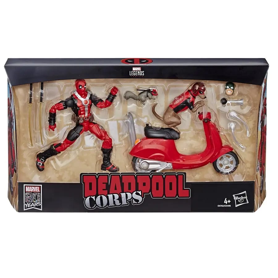 Marvel Legends Series Deadpool Corps Figura 15 cm con Vehículo – vista 3