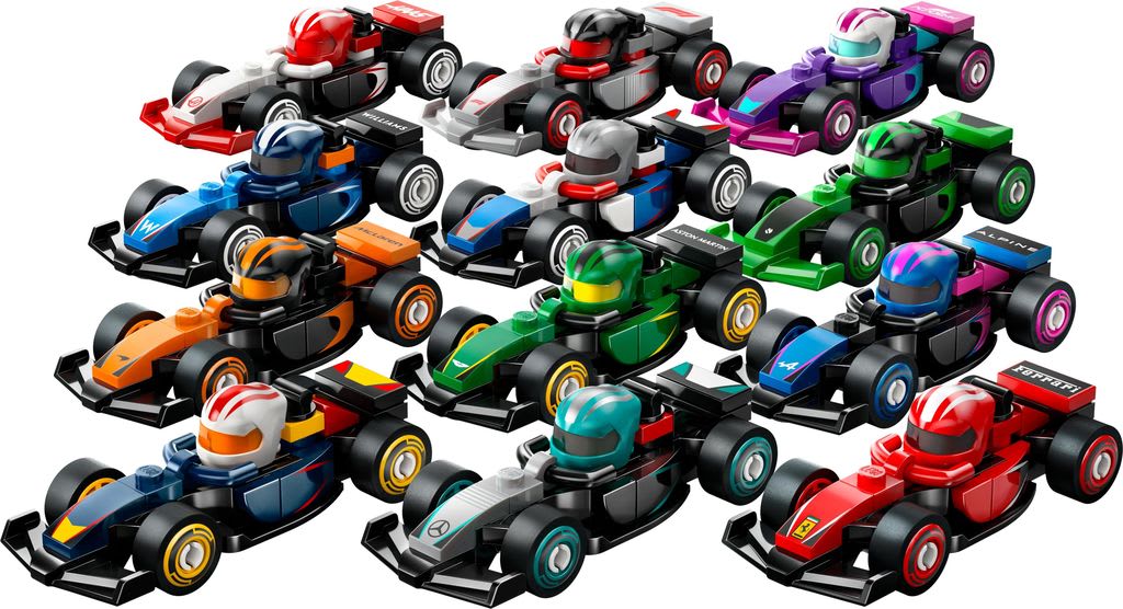 LEGO Autos de F1 Coleccionables Caja Sorpresa para Construir – vista 2