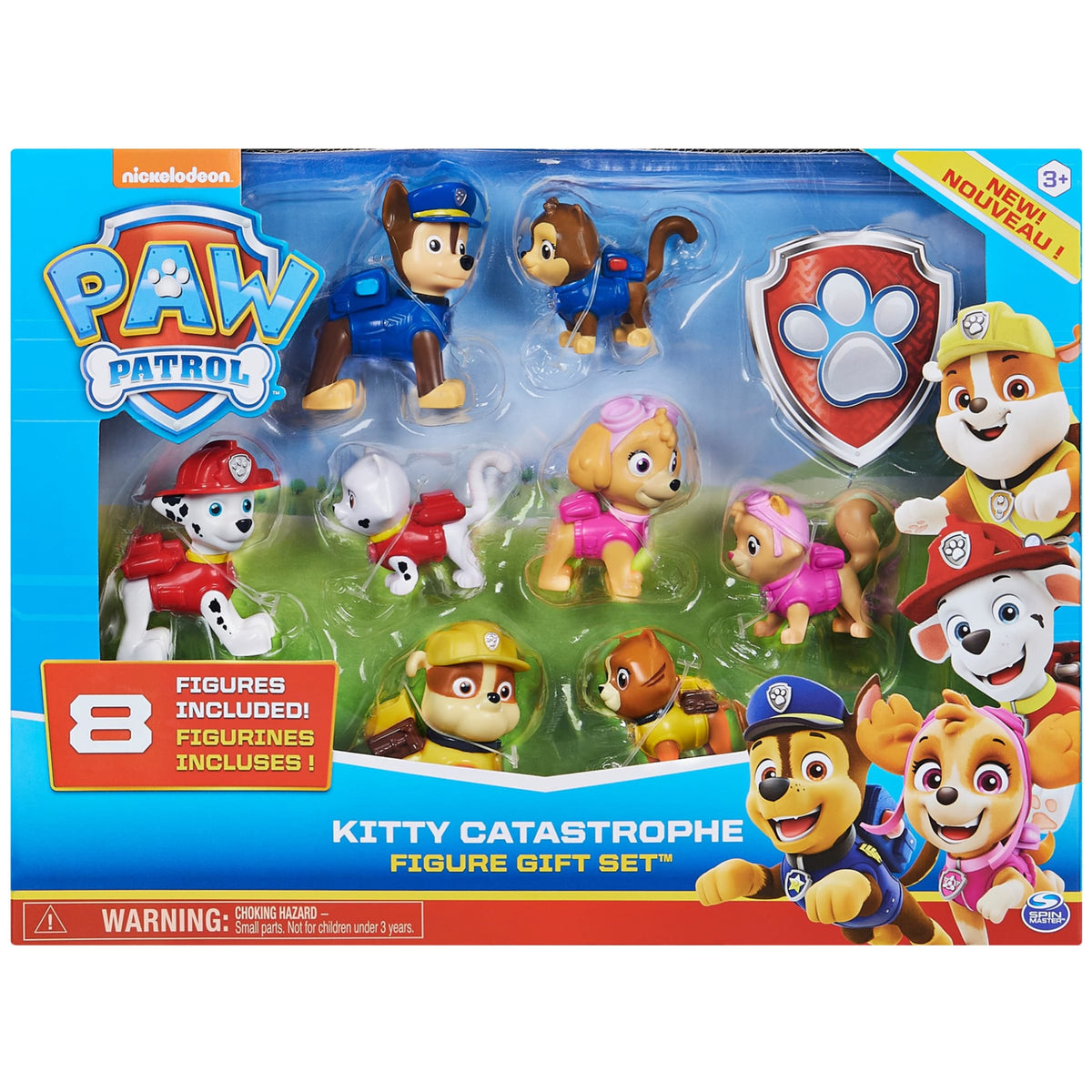 Paw Patrol Gift Pack 8 Figuras Cachorros y Gatitos de Humdinger – vista 2