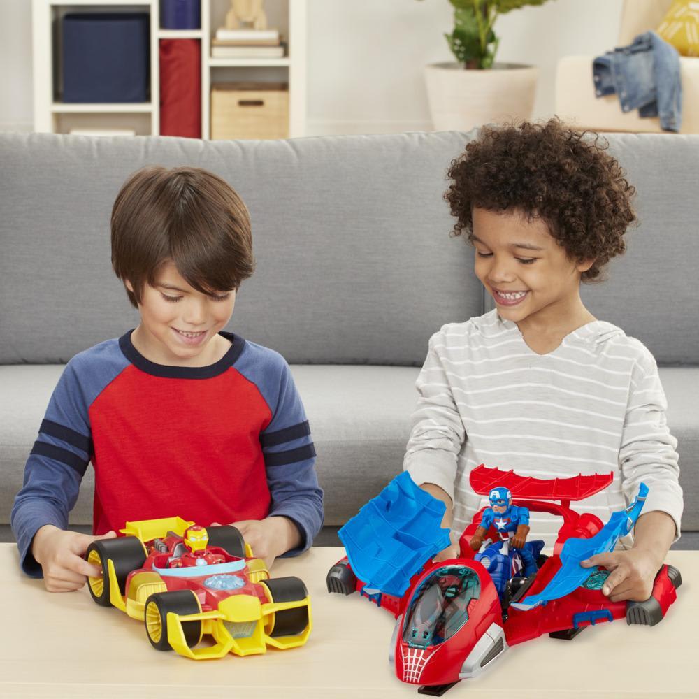Marvel Super Hero Adventures Set 3 Vehículos y 3 Figuras – Hasbro