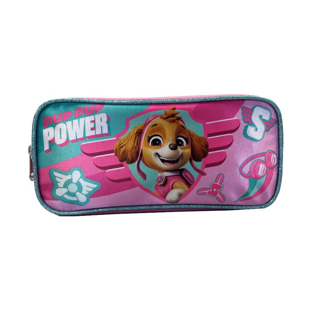 Estuche Satín Doble Cierre Paw Patrol Skye – Intek