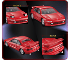 Detalles del Tomica Premium MR2 SW20: frontal con focos retráctiles abiertos y parte trasera