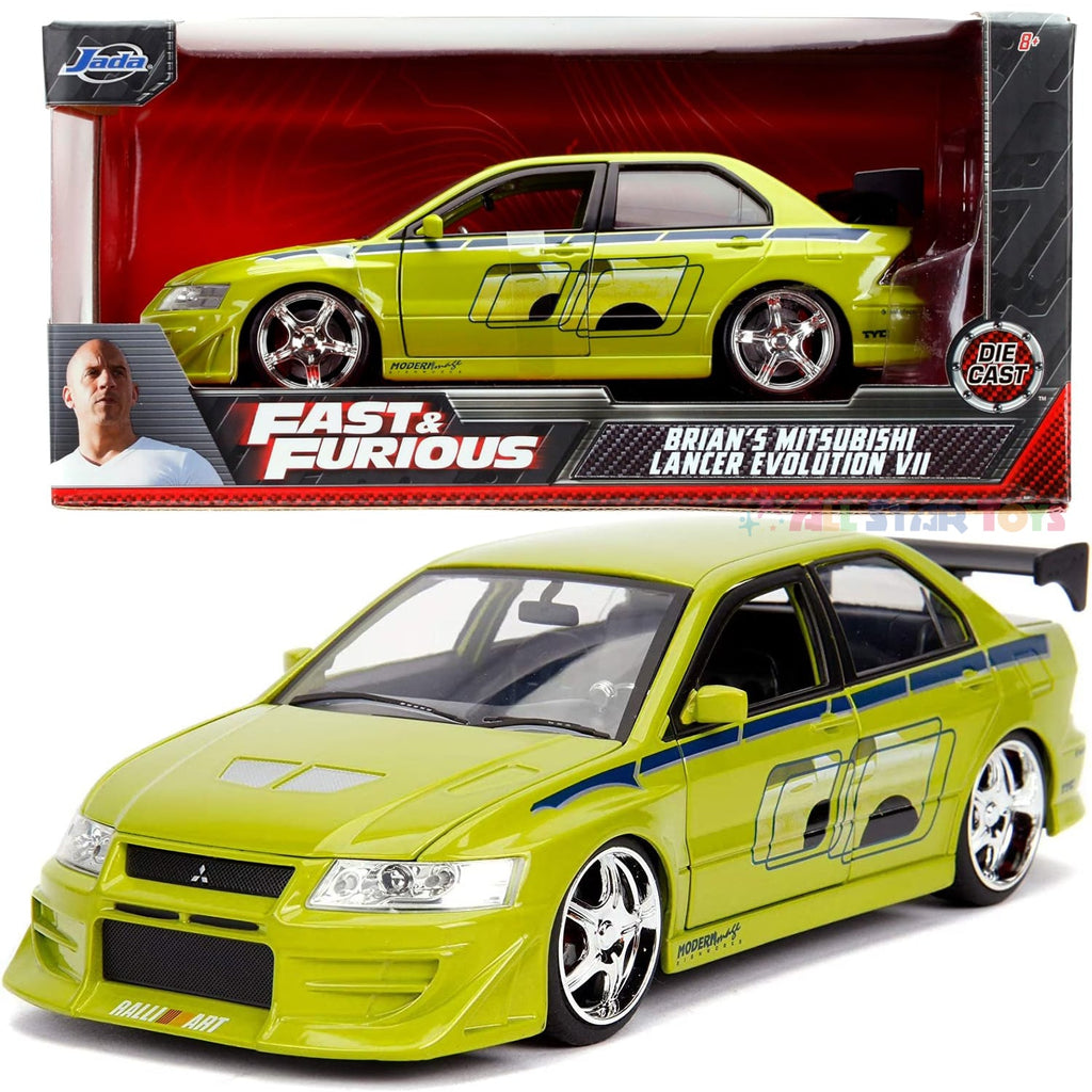 Fast & Furious Mitsubishi Lancer Evolution VII de Brian Escala 1:24 – Jada Toys
