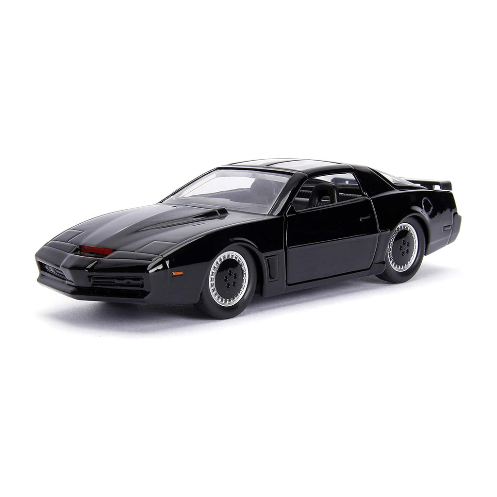 Auto K.I.T.T. Pontiac Firebird 1982 negro escala 1:32 vista frontal
