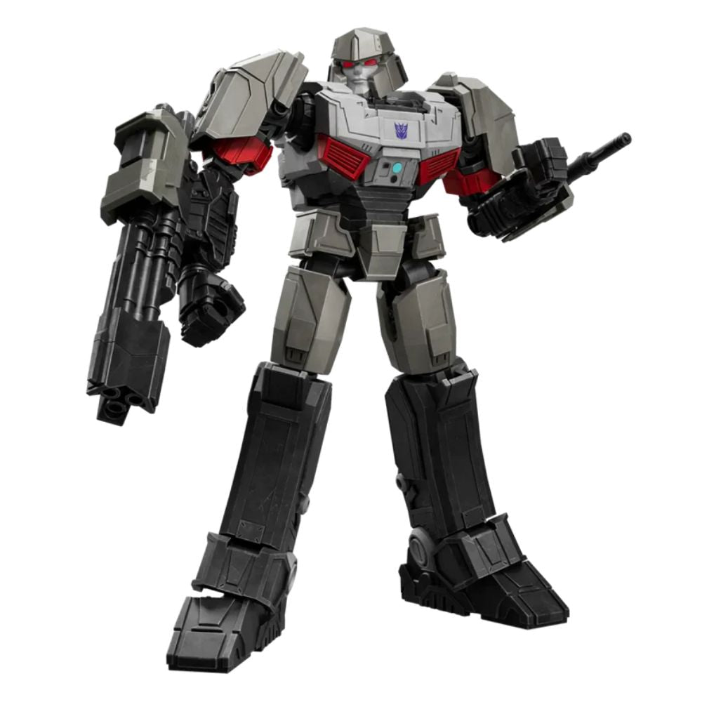 Megatron Transformers One armado de frente con su cañón en el brazo
