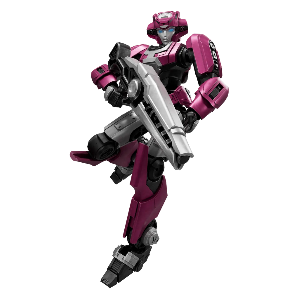 Elita-1 Blokees sosteniendo su arma en pose de ataque