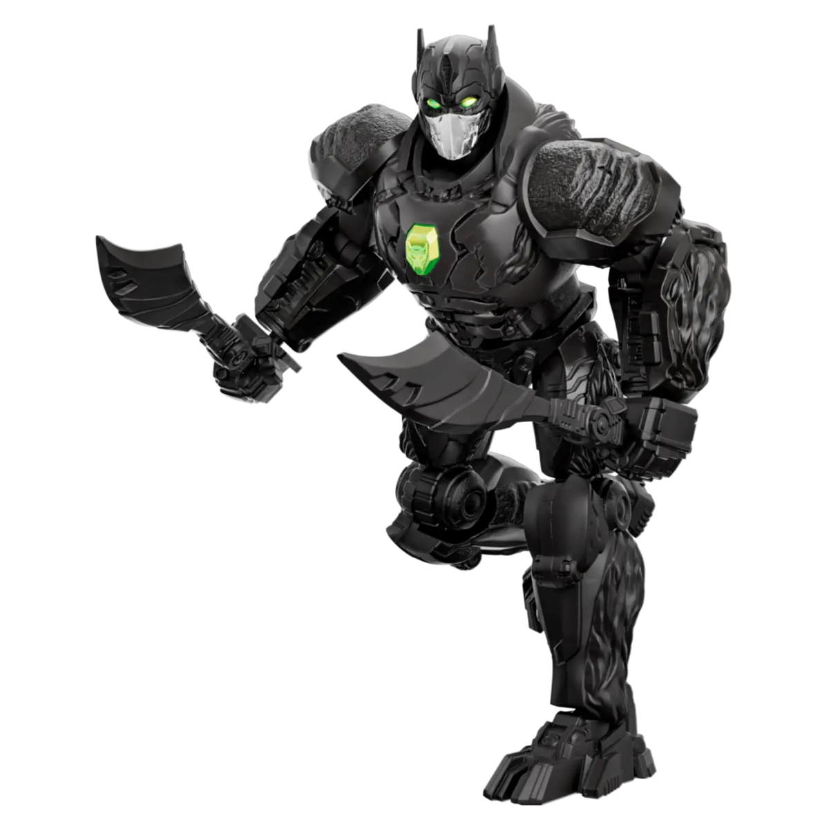 Optimus Primal Robot de Blokees armado, en pose con su espada