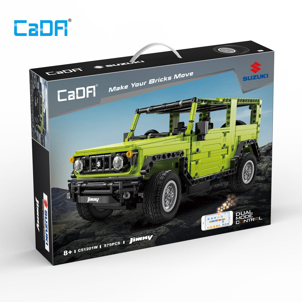 Caja del Suzuki Jimny CaDA de 579 piezas con control dual