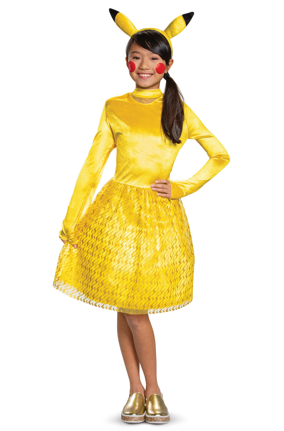 Disfraz Pikachu Classic Niña Talla S (4-6X) Pokémon – Disguise