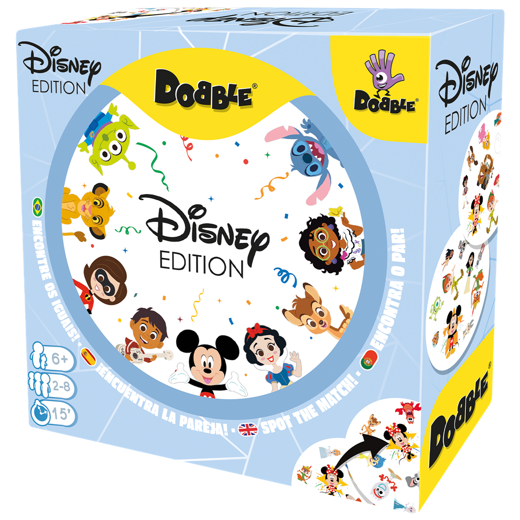 Caja de Dobble Disney Edition de Asmodee