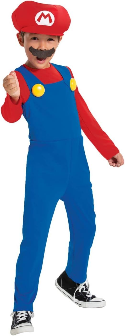 Disfraz Super Mario Infantil Talla M (7-8 años) – Disguise