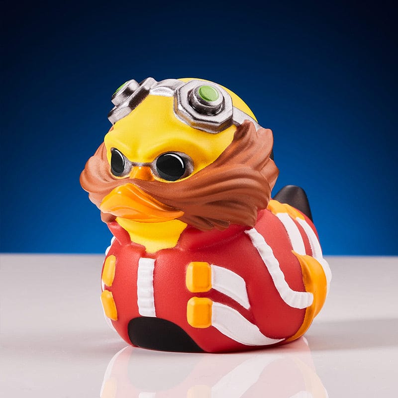 Mini TUBBZ del Dr. Eggman con gafas, bigote y traje rojo