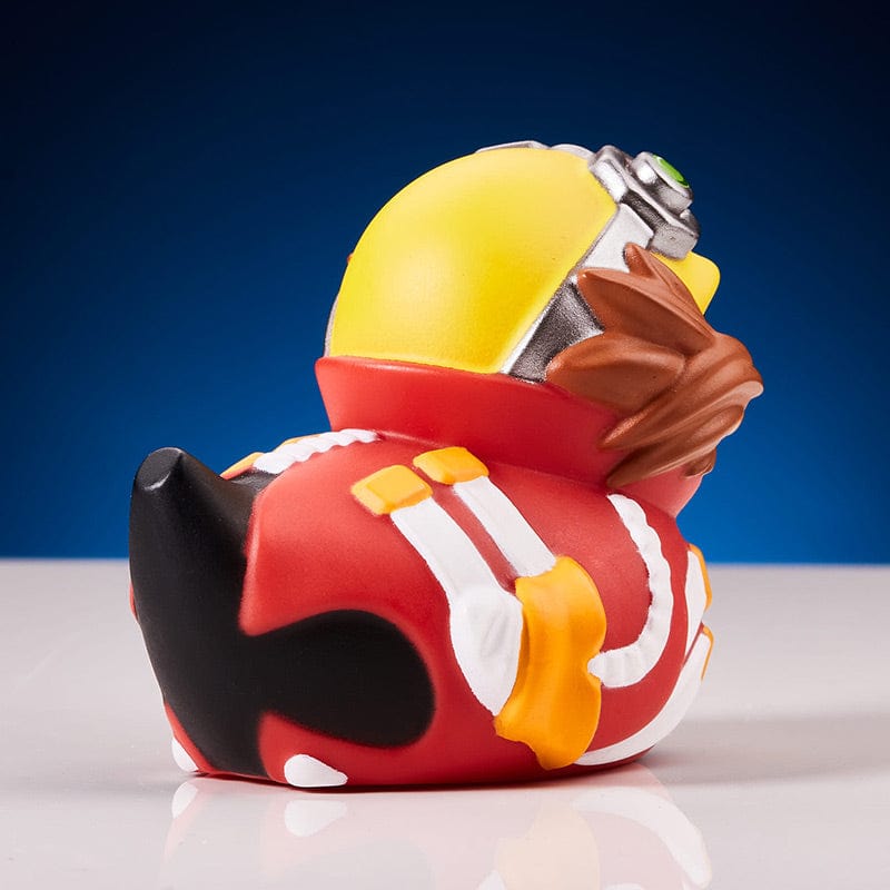 Vista trasera del pato Dr. Eggman