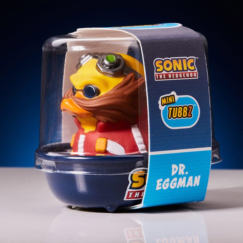 Mini TUBBZ Dr. Eggman dentro de su mini bañera de Sonic the Hedgehog