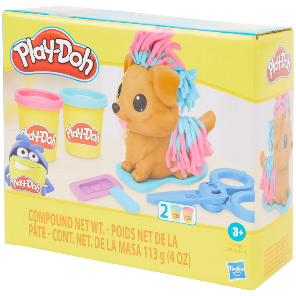 Caja Play-Doh Mini Classics peluquería con perrito y tijeras