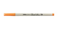 Plumón Artline Supreme Brush Pen color naranjo pálido con tapa naranja y cuerpo crema