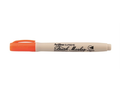 Plumón Artline Supreme Brush Marker con tapa naranjo y cuerpo crema