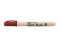 Plumón Artline Supreme Brush Marker con tapa rojo oscuro y cuerpo color crema