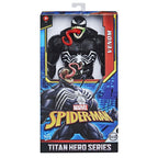 Caja frontal de Venom Titan Hero Series de Marvel Spider-Man
