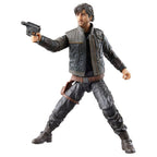 Cassian Andor apuntando con su pistola bláster