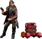 Figuras de Cassian Andor con bláster y el droide rojo B2EMO de The Black Series