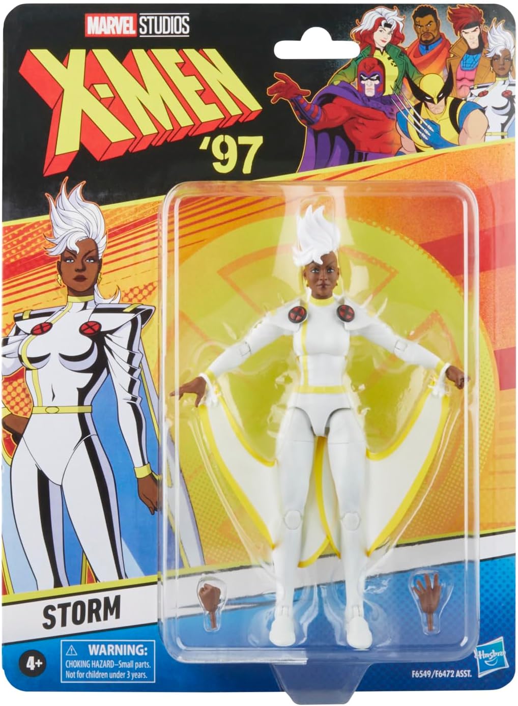 Empaque frontal Marvel Legends X-Men '97 Storm de Hasbro