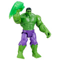 Figura Hulk Epic Hero Series levantando el puño de impacto verde