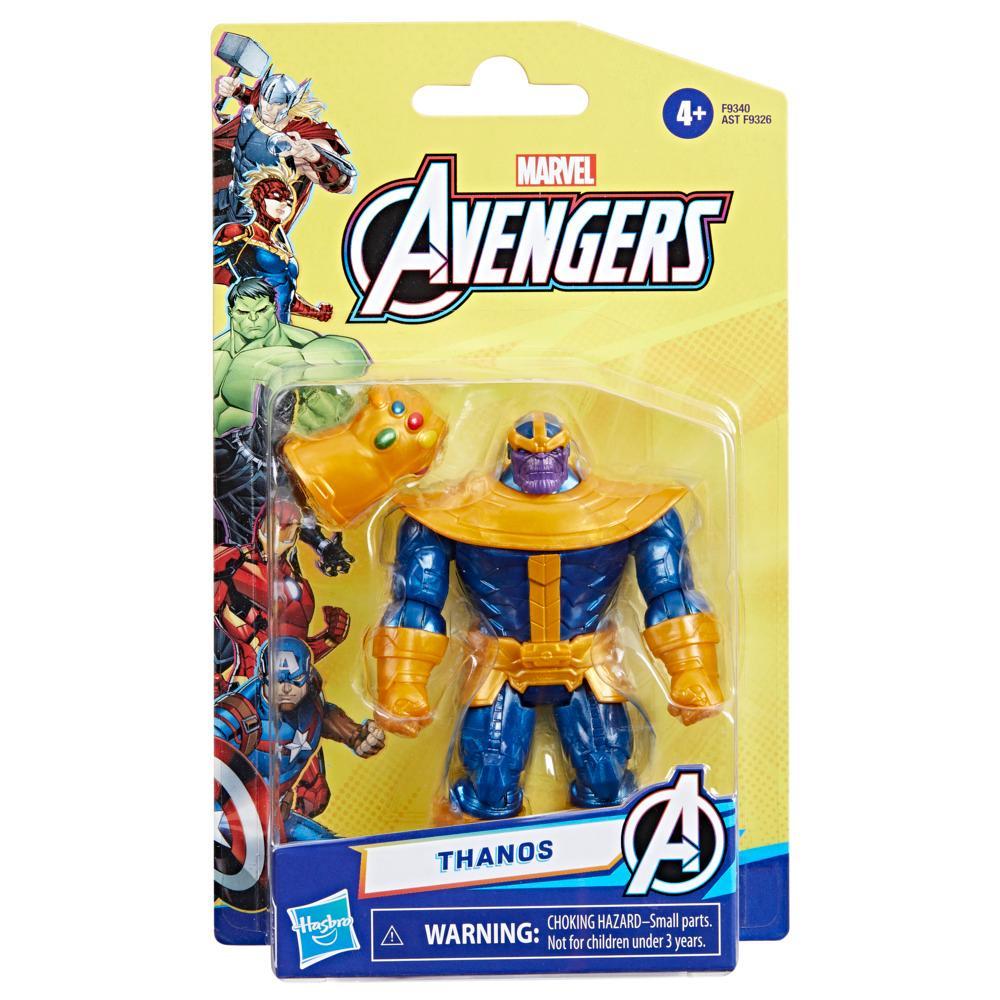 Figura Thanos Deluxe Avengers en su empaque blíster Epic Hero Series