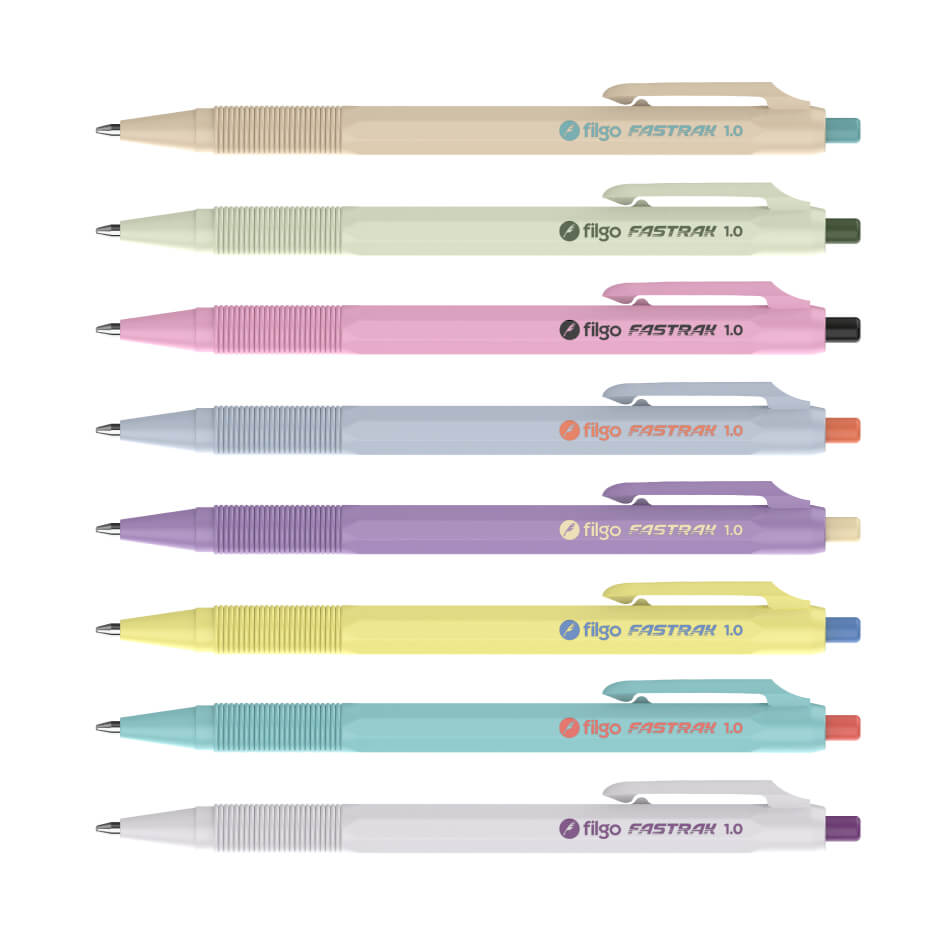 Bolígrafo Filgo Fastrak Pastel 1.0 – colores