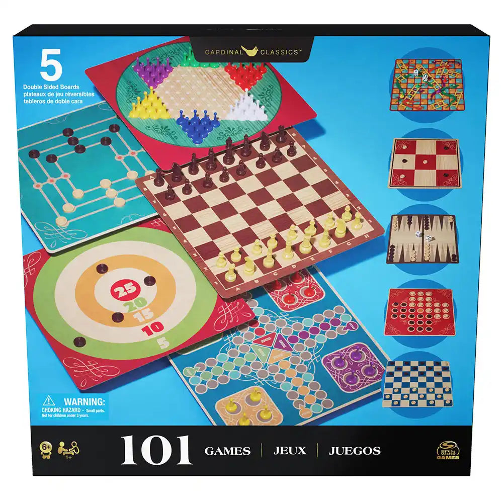 Set de 101 Juegos de Mesa Clásicos para Toda la Familia – vista 1