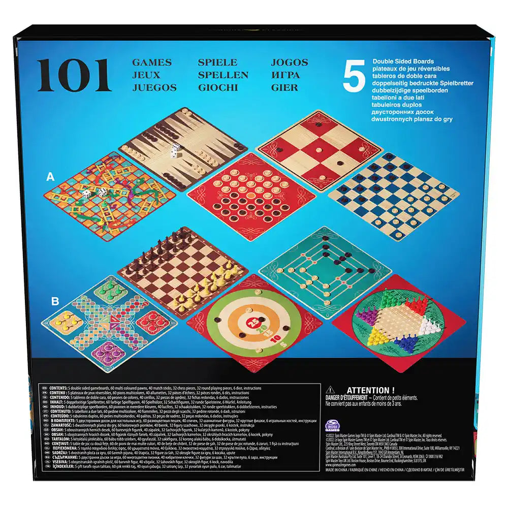 Set de 101 Juegos de Mesa Clásicos para Toda la Familia – vista 2