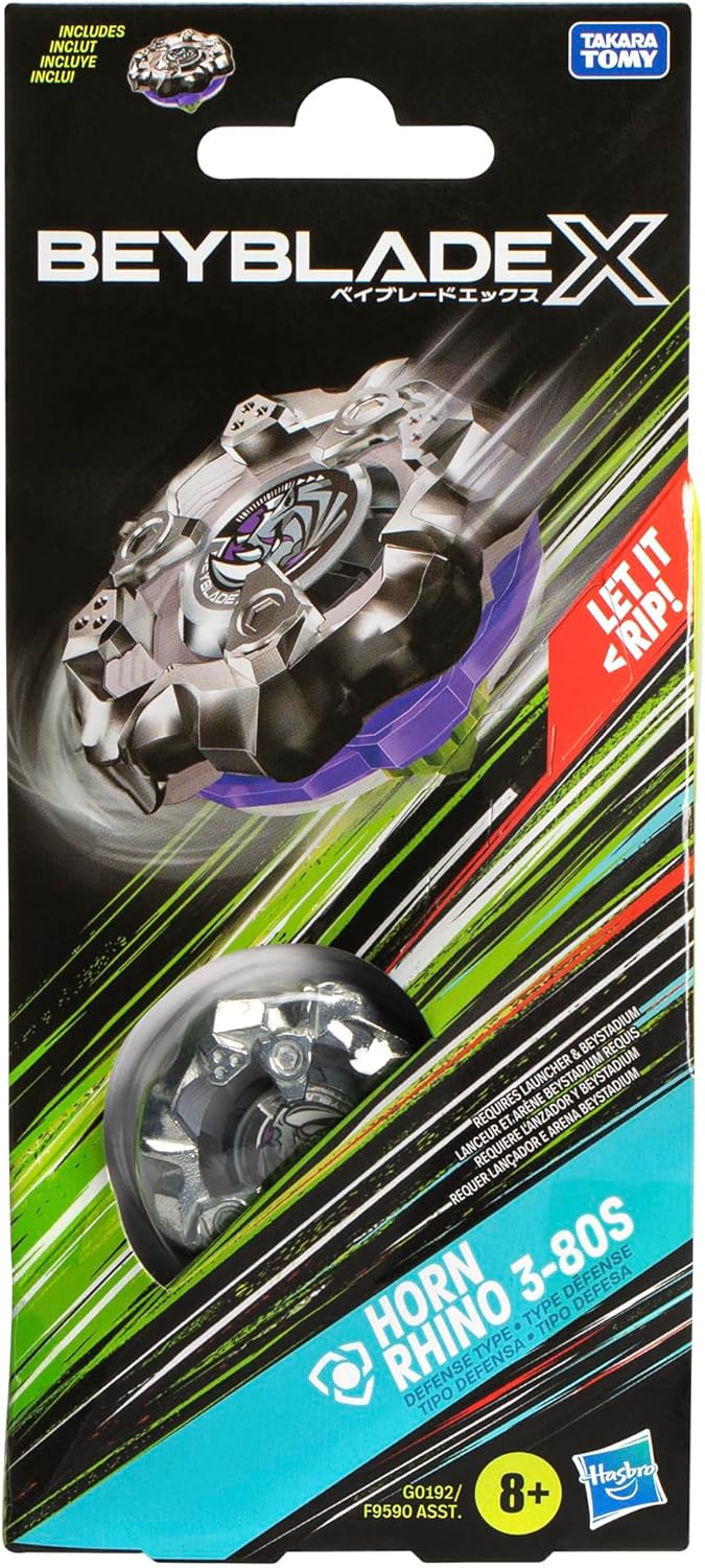 Blister Beyblade X Horn Rhino 3-80S de Hasbro
