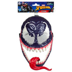 Máscara de Venom VenomVersus de Hasbro en su empaque con cartón Spider-Man