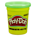 Lata individual de Play-Doh 4 oz (112 g) con tapa verde