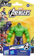 Figura Anti-Venom Hulk de Marvel Avengers VenomVersus en su blíster con puño simbionte morado