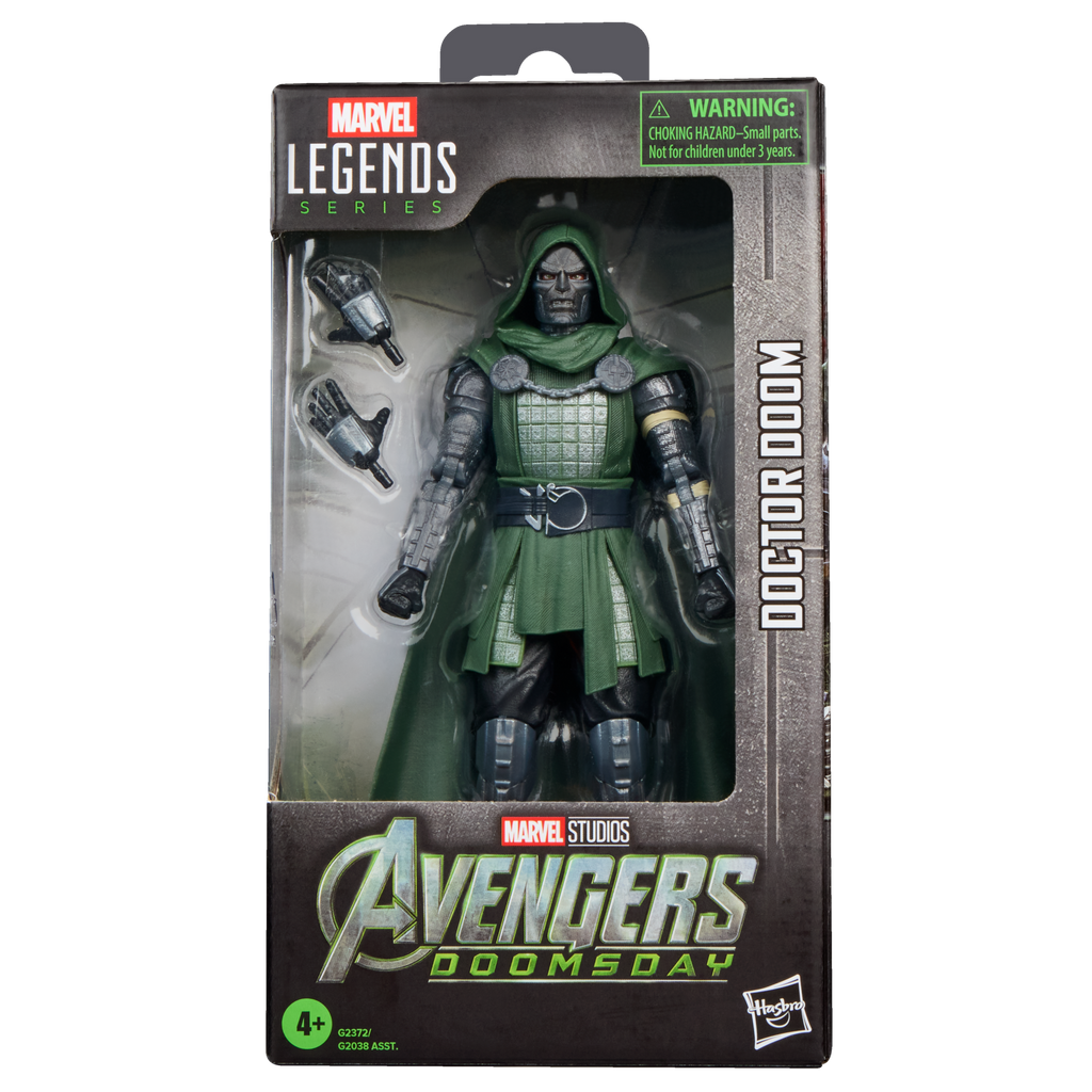 Caja Marvel Legends de Doctor Doom Avengers Doomsday