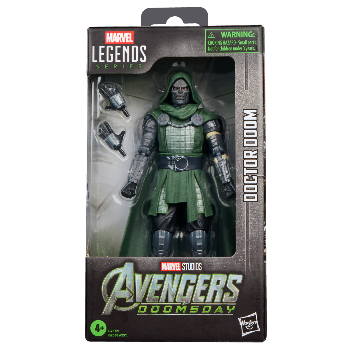Caja Marvel Legends de Doctor Doom Avengers Doomsday