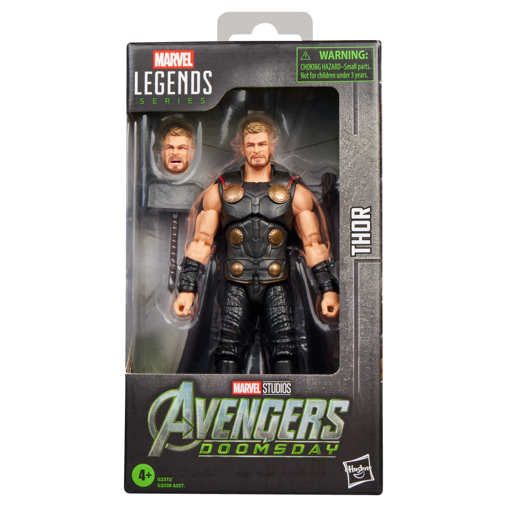 Caja Marvel Legends de Thor Avengers Doomsday vista frontal