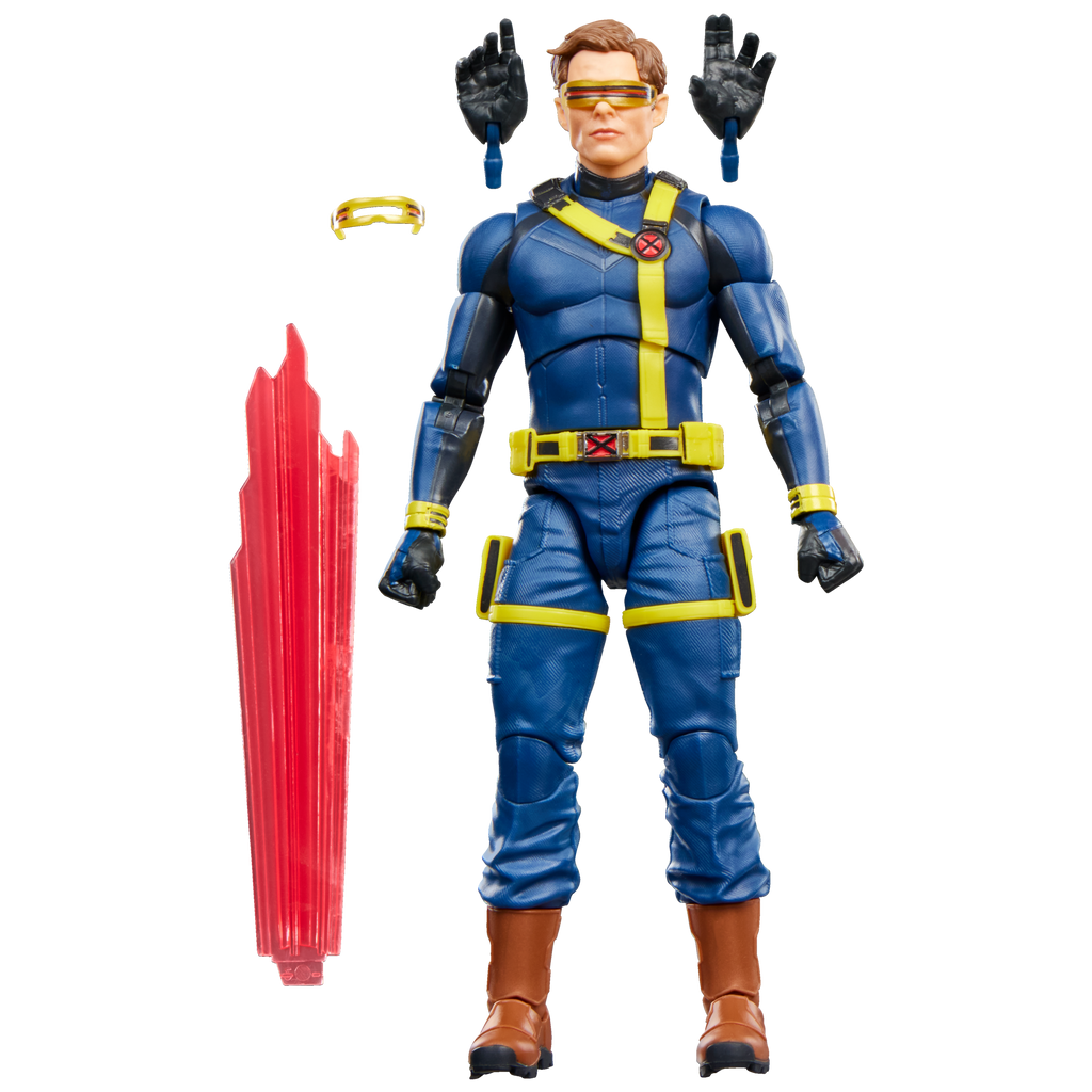 Cyclops con manos alternativas, visor y efecto de rayo
